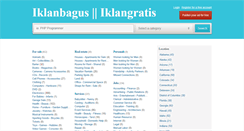 Desktop Screenshot of iklanbagus.net